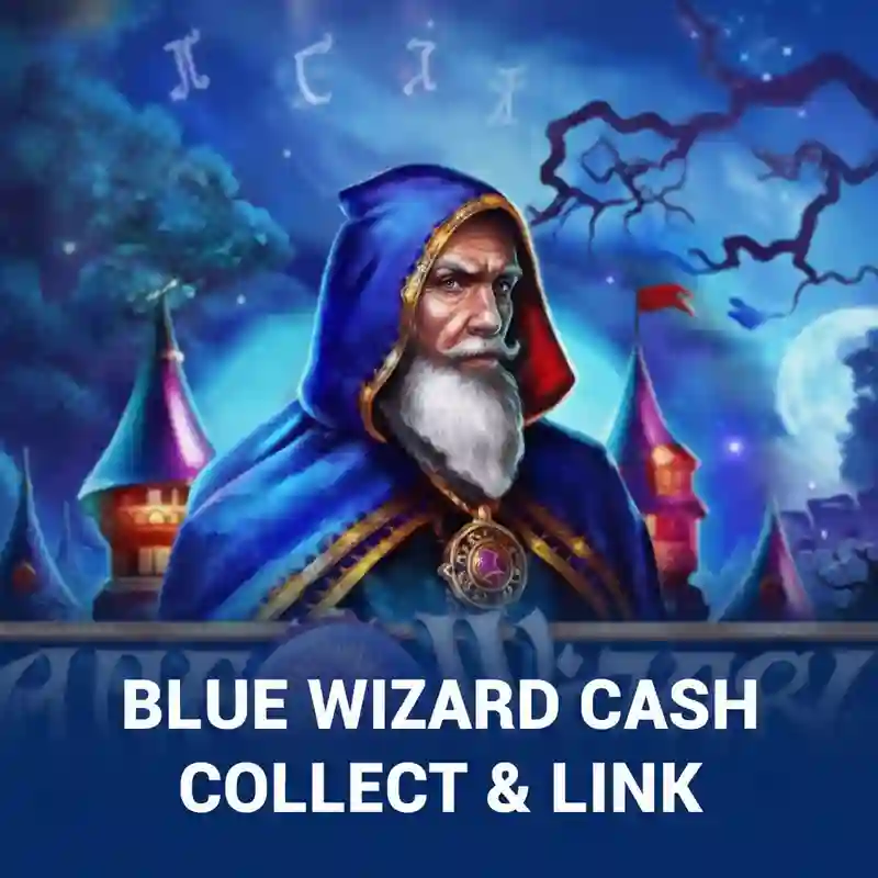Blue Wizard Cash Collect & Link